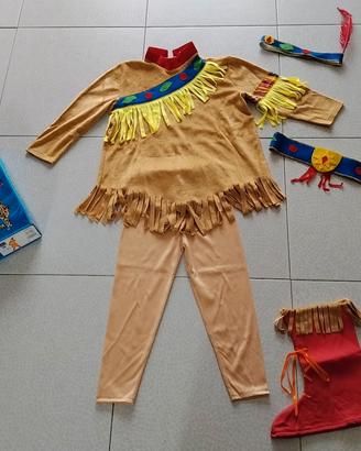 Vestito di Carnevale Pegasus "Pocahontas".