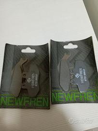 2 PAIA DI PASTIGLIE FRENO NEWFREN FD0281