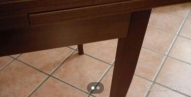 Tavolo rettangolare allungabile 