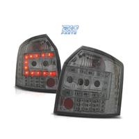 FANALI AUDI A4 B6 AVANT 01-04 LED FONDO CROMATO AF