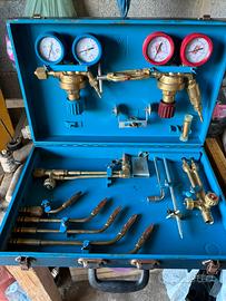 Kit ossiacetilenico professionale in valigetta