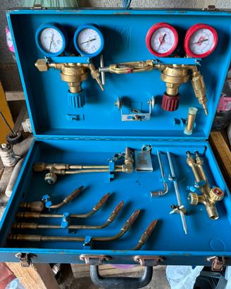 Kit ossiacetilenico professionale in valigetta