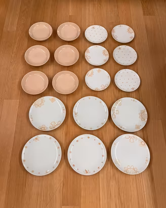 18 PIATTI THUN SET DI PIATTI THUN 18 PEZZI NUOVI