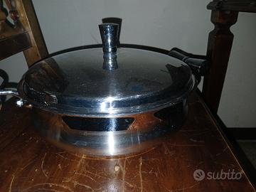 Tegame cuoci vapore cm 25x5