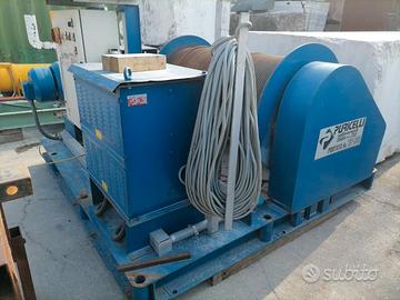 Argano elettrico a traino puricelli trb 3500