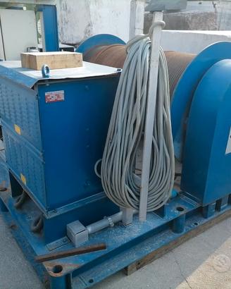 Argano elettrico a traino puricelli trb 3500