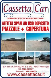 Loca 13 box coperti da 100 mt.quadri cadauno
