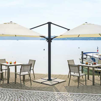 Ombrellone doppio 3 x 3 mt