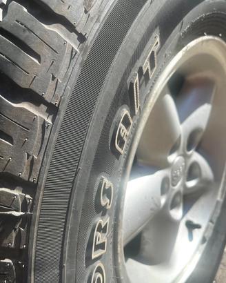5 cerchi in lega Jeep Wrangler