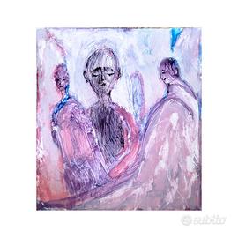 Dipinto - Fuori dall' ombra 21 - 25 X 27.5 cm 
