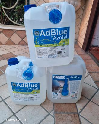 3 fusti da 10 lt. ad blue