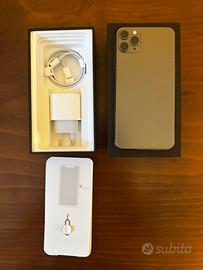 Iphone 11 Pro Max Space Gray 256 giga Batt. nuova