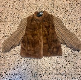 Giacca Corta Visone Vintage Maccari Genova
