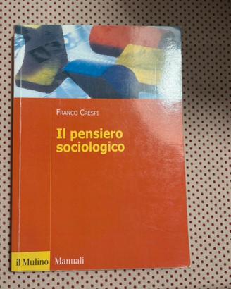 Libro “il pensiero sociologico”