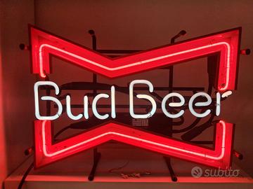 Insegna neon Bud Beer
