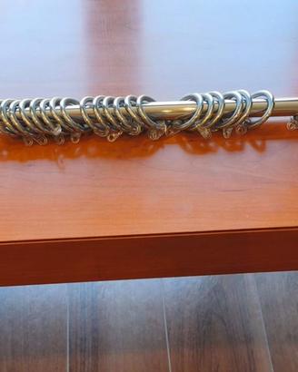 BASTONE + 2 GANCI PER TENDE