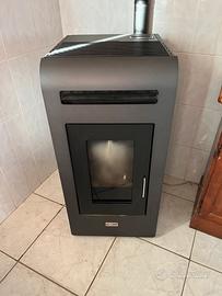 Stufa a pellet canalozzata
