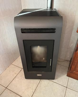 Stufa a pellet canalozzata