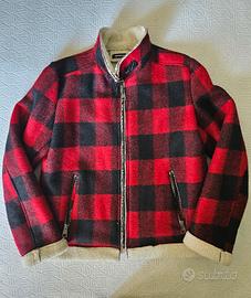 Giubbotto con pelo scozzese Imperial taglia XL