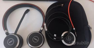 Cuffie professionali Jabra evolve 40 USB c + jack