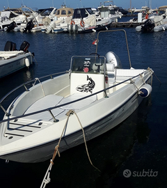 Barca 5 m con honda 40cv 4 t e carrello