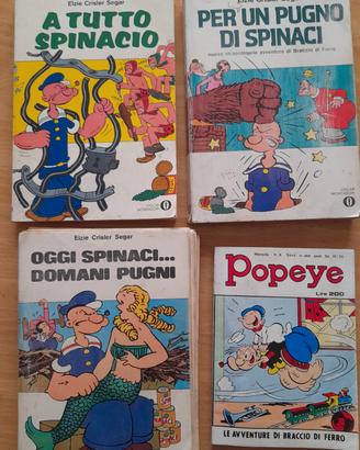 Fumetti Braccio di Ferro anni 70 da collezione