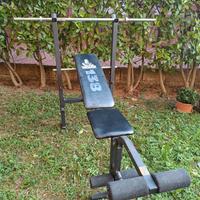 Panca multifunzione WEIDER 138 set dischi manubri