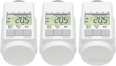 Valvole termostatiche digitali programmabili