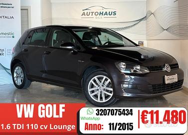 Volkswagen Golf 1.6 TDI 110 CV 5p. LOUNGE
