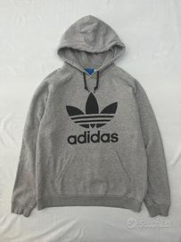 Felpa con cappuccio ADIDAS, taglia M, pari al nuov