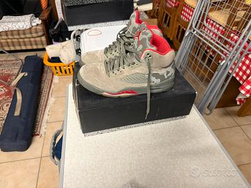 Air Jordan 5 Retro dark stucco/varsity red