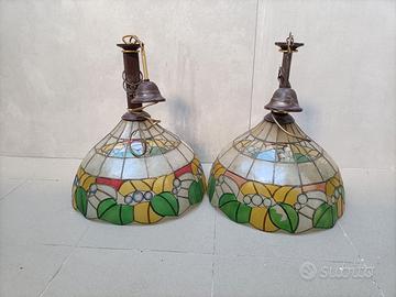 Lampadario vintage stile Tiffany