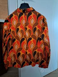 giacca in cotone fantasia 