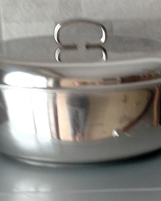 PENTOLA ovale acciaio inox 18/10