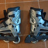 pattini Rollerblade + protezioni 