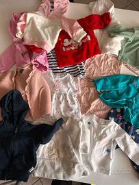 Felpe e cardigan neonata