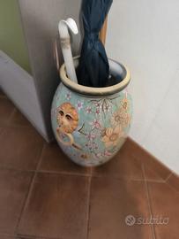 vaso portaombrelli ceramica