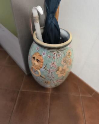 vaso portaombrelli ceramica