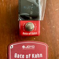 Pedale NOISE GATE “Gate of Kahn” per chitarra