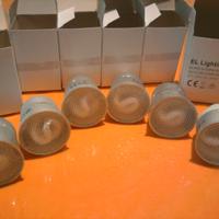 3 lampadine attacco GU10 NUOVE, MAI USATE