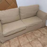 divano letto ikea con materasso  due posti