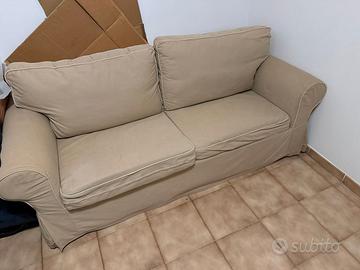 divano letto ikea con materasso  due posti