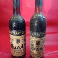 BAROLO  BERTELETTI 1964 , 1965 da regalare 
