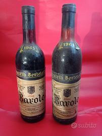 BAROLO  BERTELETTI 1964 , 1965 da regalare 