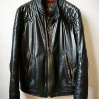 Giacca biker in pelle Diesel