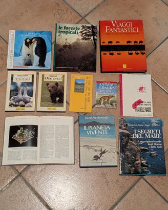 Lotto libri animali natura etologia Enciclopedia