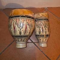 tamburo/bongo in ceramica 