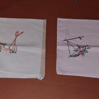 Set 2 Strofinacci Canovacci Cucina Asciugapiatti