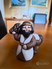 Thun Personaggio del presepe con Cavallo