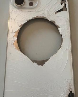 Scocca originale IPhone 12 Pro Max Silver